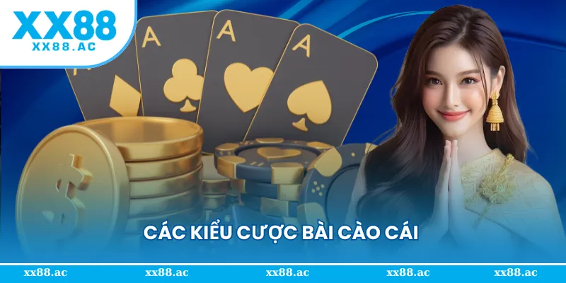 Các kiểu cược và trả thưởng trong bài cào cái