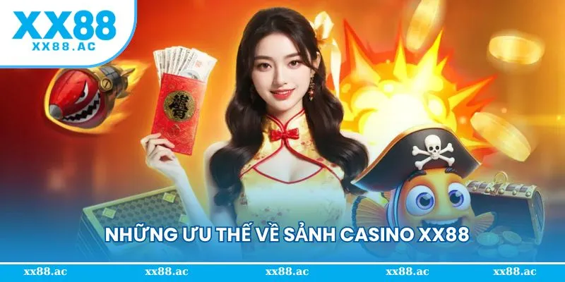 Những ưu thế hấp dẫn tại sảnh casino